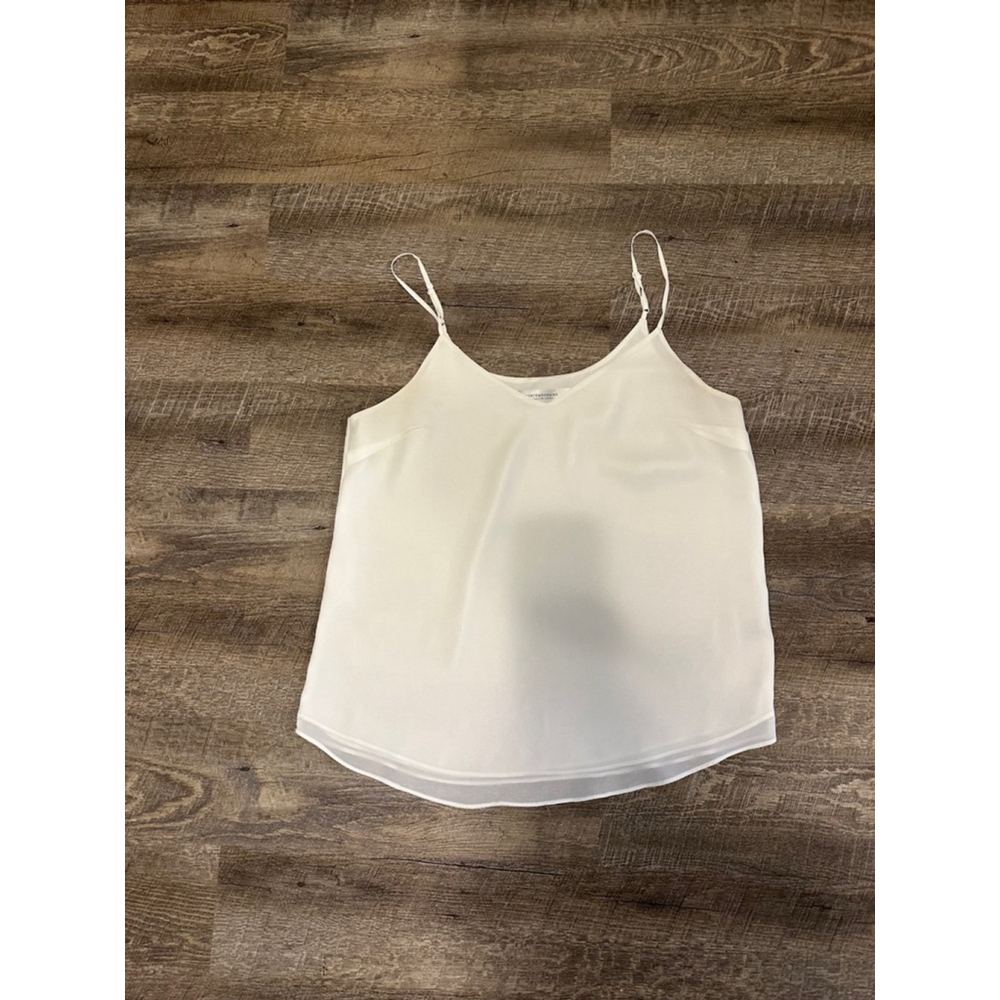 Women's Simons Contemporaine Tank Top, G/L, White